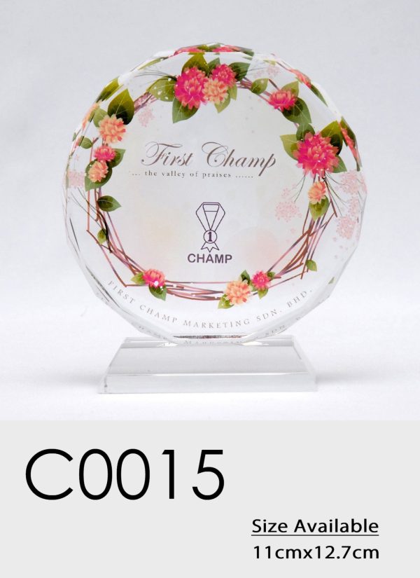 C0015 Crystal Plaque