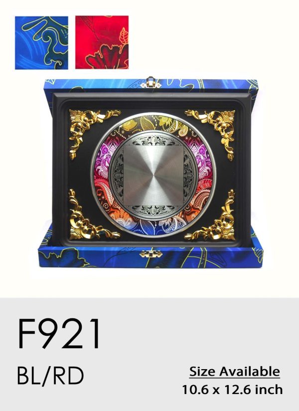 F921 Plaque - Velvet Box