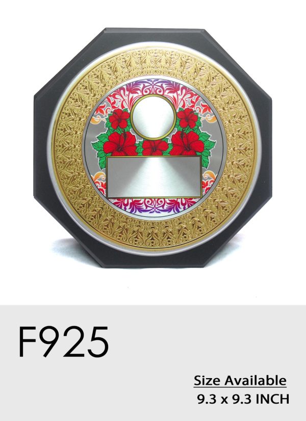 F925 Plaque - Wood Plaque