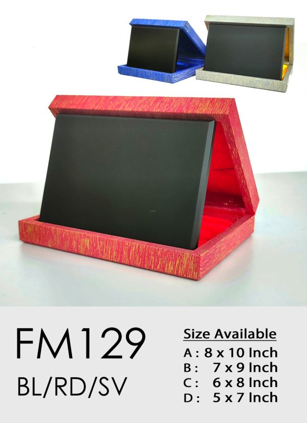 FM129 Plaque - Empty Box
