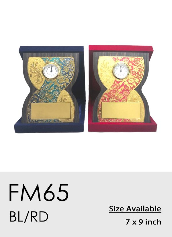 FM65 Plaque - Velvet Box