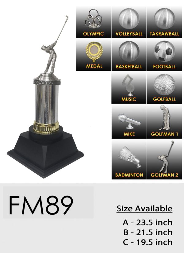FM89 Trophy - Alloy Trophy