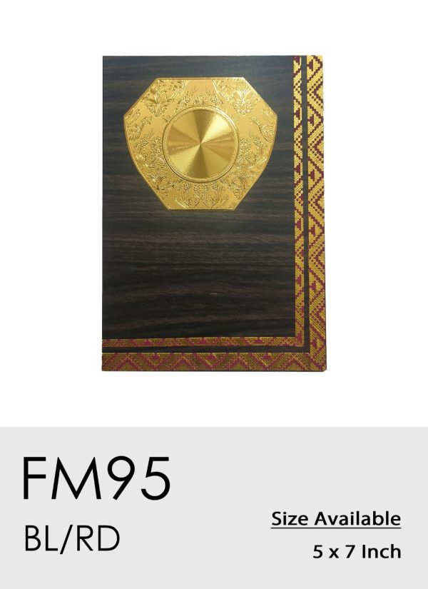 FM95 Plaque - Wood Plaque