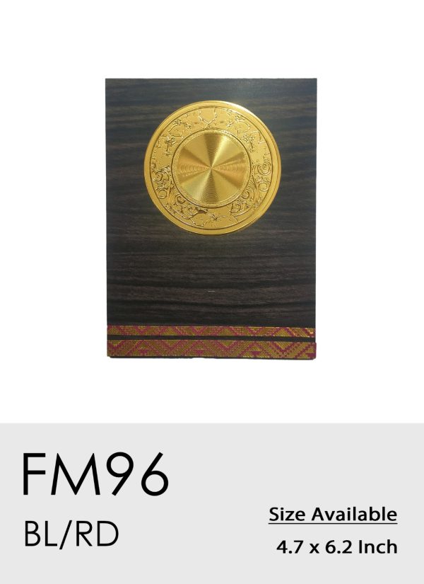 FM96 Plaque - Wood Plaque